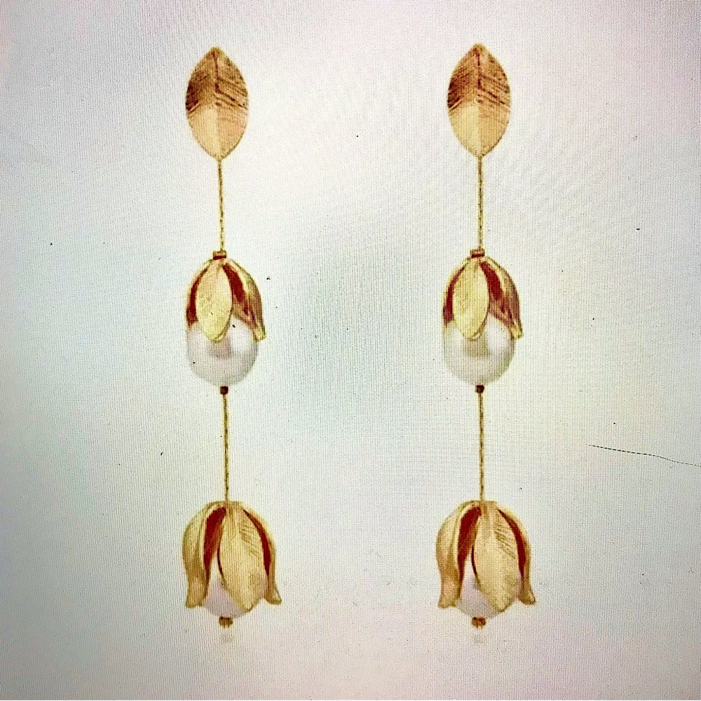 Zara Lovely Long Earrings - Picture 5 of 5